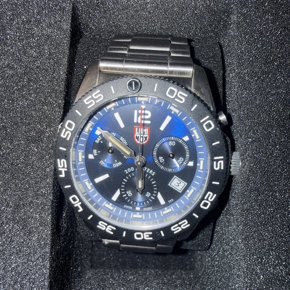 Luminox XS.3144 Pacific Diver Sapphire Blue Dial Chronograph Men's Watch